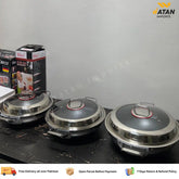 Heavy Duty Lazer Coated Karahi Pan