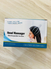 Portable Scalp Massager with 4 Kneading Heads
