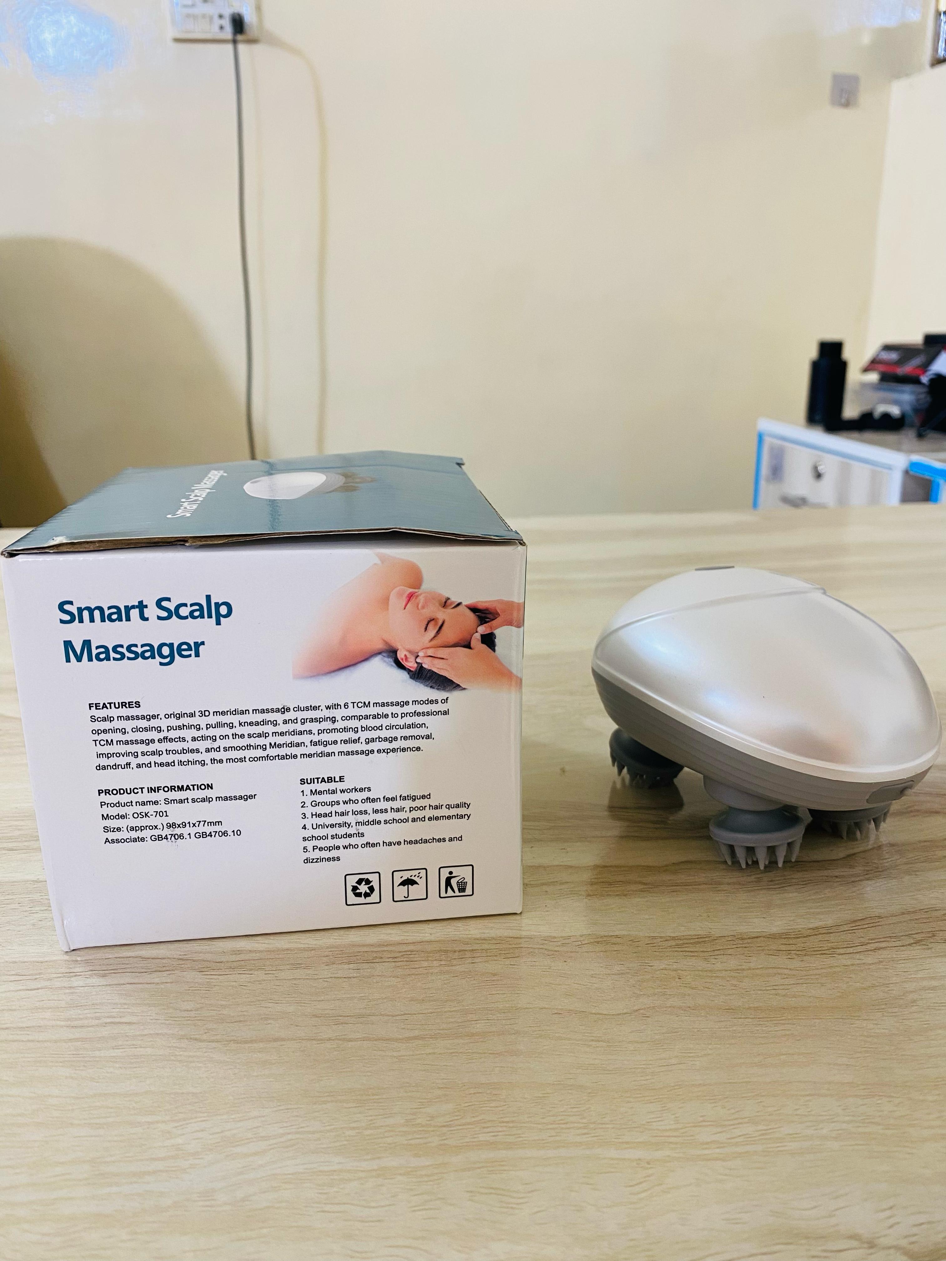 3D Rechargeable Scalp Massager