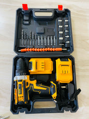 21V Wireless Drill Machine with Toolkit