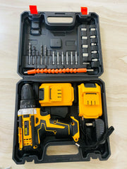 21V Wireless Drill Machine with Toolkit