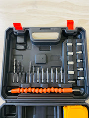 21V Wireless Drill Machine with Toolkit